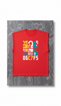 Oversized Story Tee in Signal Red